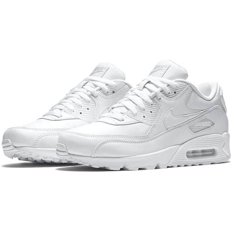 nike air max classic wit leer|nike air max 90 grijs.